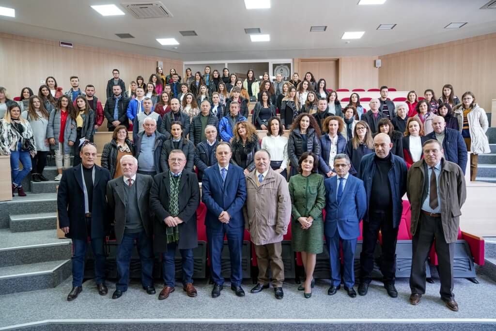 Universiteti i Elbasanit i jep “Certifikatë Mirënjohje” prof. dr. Ziso Thomollari, Uniel